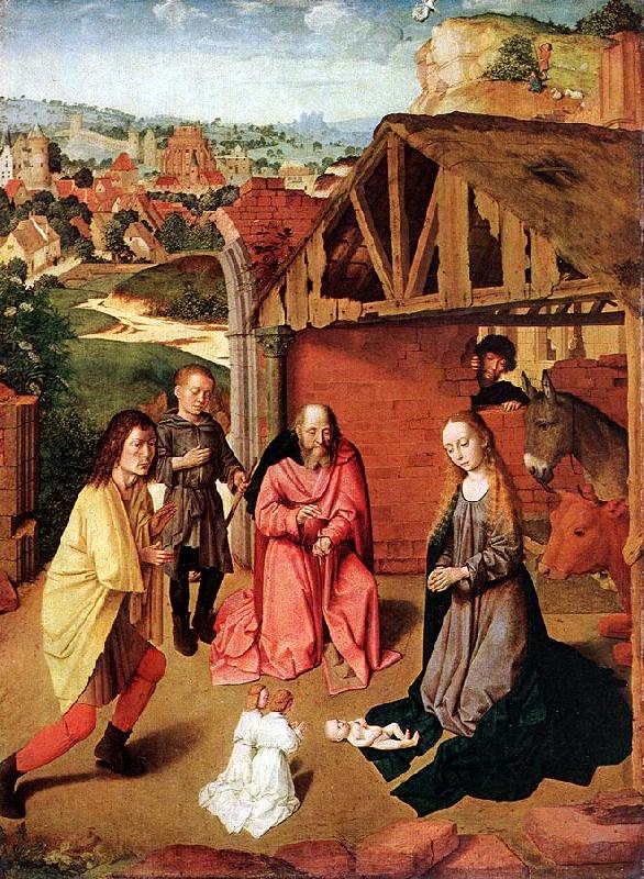 DAVID, Gerard The Nativity dfgs Germany oil painting art